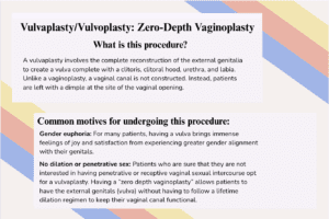 ftm bottom surgery: vulvoplasty procedure details and patient motives